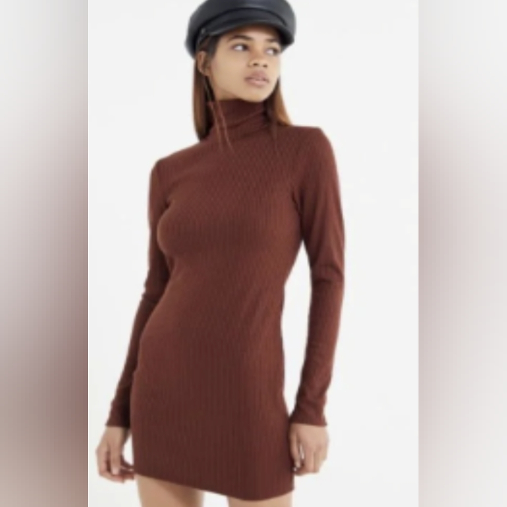 Urban Outfitters Mock Turtleneck Knit Dress
